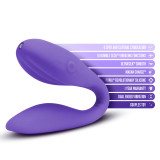 Wellness Duo Rechargeable Silicone Couples Vibrator Features