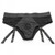 U-Strap Laced Seductress S/M Lace Crotchless Panty Harness w/ Garter Straps