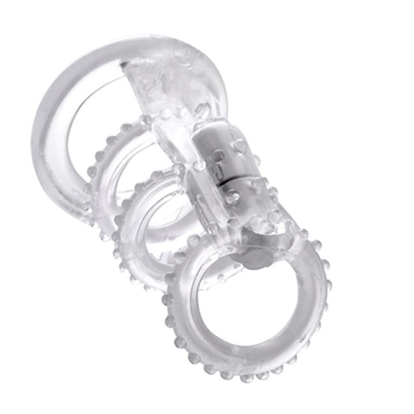 Clear Vibrating Penis Cage