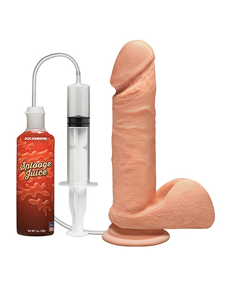 The Perfect D Ultraskyn 7" Squirting Dildo 