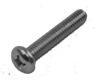 #10 X 3/4" Phillips Pan Head Zinc Machine Screw