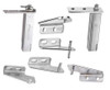 Kason 1556 Series Pivot Hinge and Flange with Polished Chrome Finish Reach-In Hinges 17.75