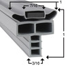 Randell Door Gasket - Profile 714 25 1/8 x 31 1/16