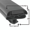 Leer Door Gasket - Profile 632 26 1/8 x 44 1/2