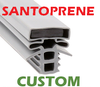 Custom Size Cooler and Freezer Gasket Profile 893 (Santoprene) (Style 2049)