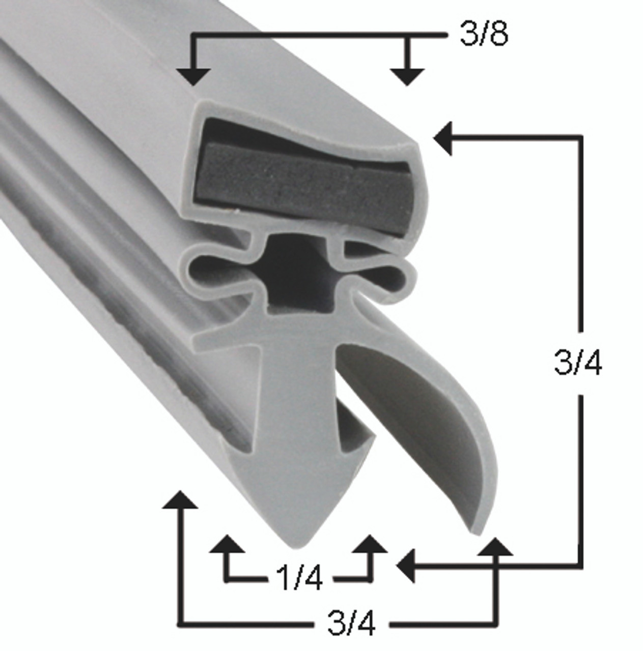 Silver-King-Cooler-and-Freezer-Door-Gasket-22-3-8-x-23-3-8_2