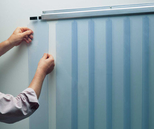 refrigerator door curtain