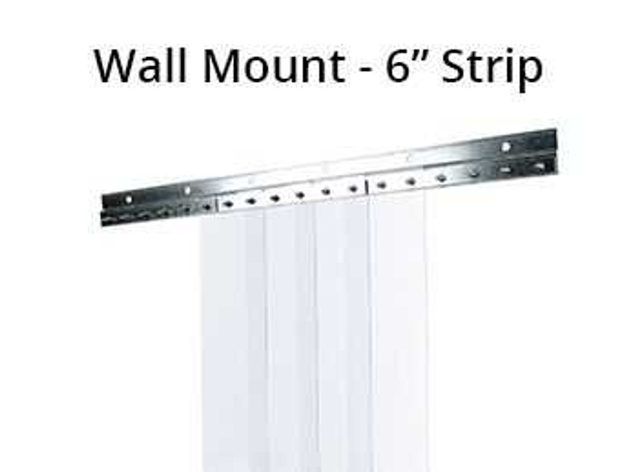 Build Your Own Strip Curtain Kit - 6" Strips Strip Curtain Kits 0