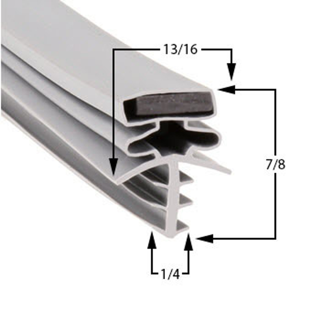 Bally Door Gasket Profile 301 31 5/8 x 83 1/2