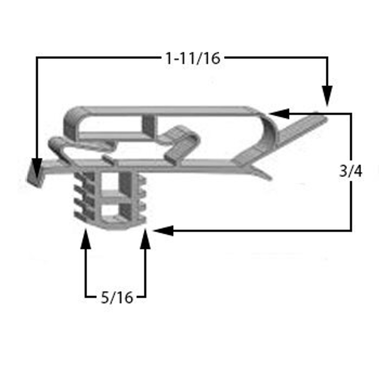 Profile 620 - Custom Refrigeration Gasket