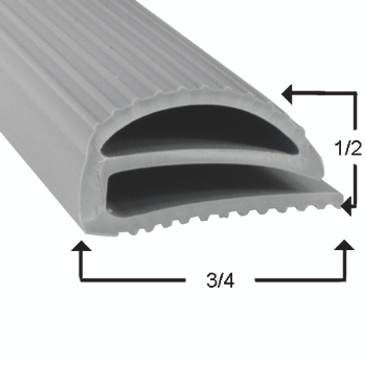 Beverage Air Door Gasket - Profile 048 17 x 25