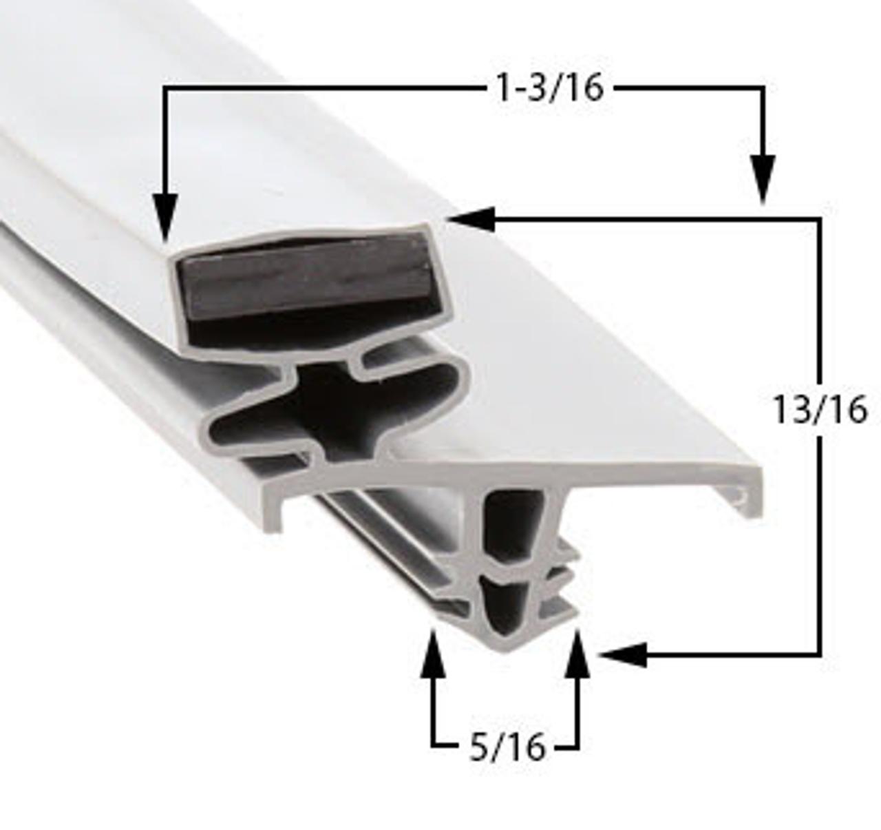 Profile 221 - Custom Refrigeration Gasket Custom Gaskets 0