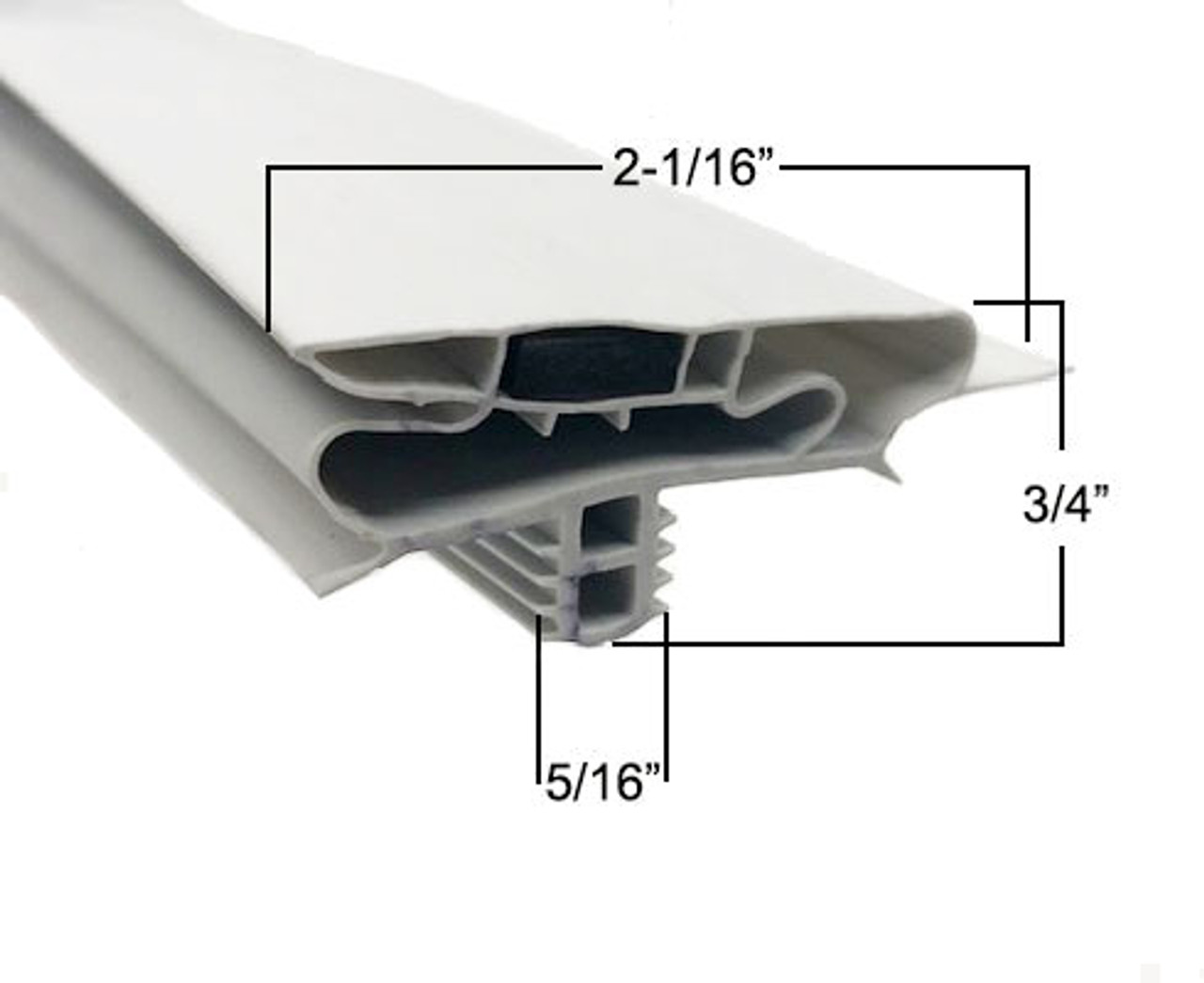 Delfield Door Gasket Profile 619 25 3/4 x 28 3/8