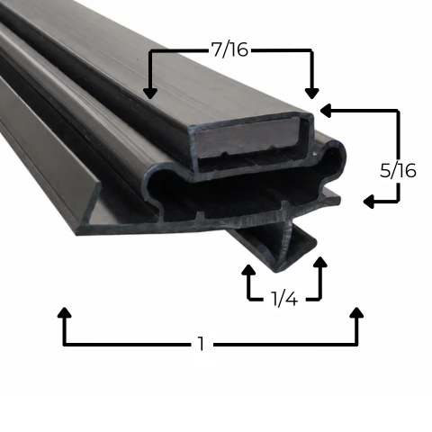 Anthony Cooler and Freezer Door Gasket Profile 365 28 3/4 x 33