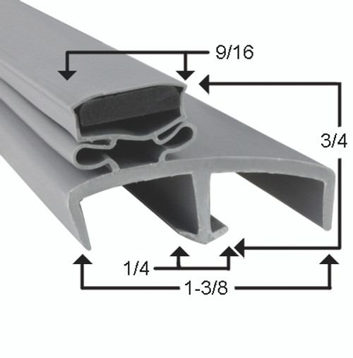 Victory Door Gasket Profile 085 25 x 61 7/8 -2