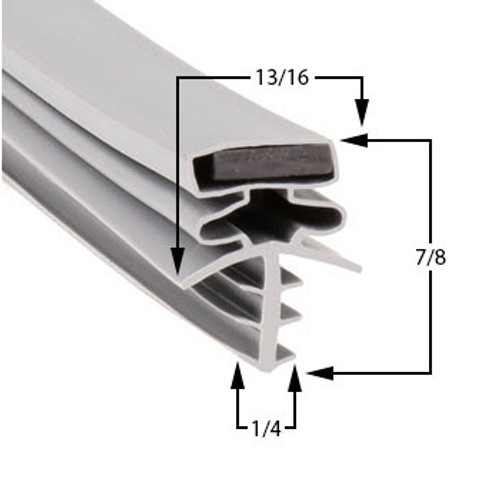 Bally Door Gasket Profile 301 31 1/2 x 77 1/2