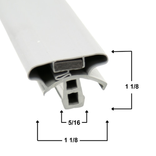 Profile 678 - Custom Refrigeration Gasket