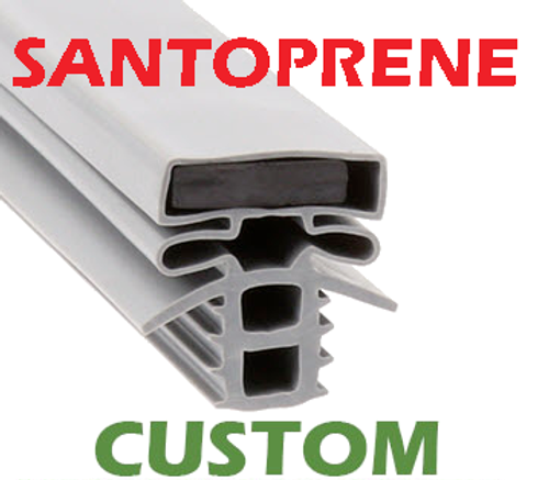 Custom Size Cooler and Freezer Gasket Profile 893 (Santoprene) (Style 2049)