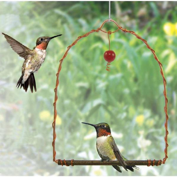 Copper Hummingbird Swing