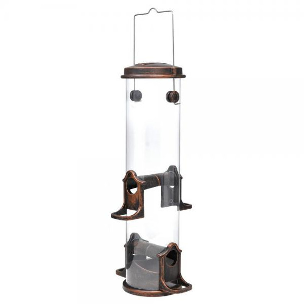 Standard Seed Tube Feeder Antique Copper