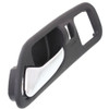 For Acura MDX Interior Door Handle Front, Driver Side Black bezel with chrome lever (2001 - 2006) | With Door Lock Hole| Trim : All Submodels (CLX-M0-USA-REPA462142B-CL360A2) For Acura MDX Interior Door Handle Front, Driver Side Black bezel with chrome lever (2001 - 2006) | With Door Lock Hole| Trim : All Submodels (CLX-M0-USA-REPA462142B-CL360A2)
