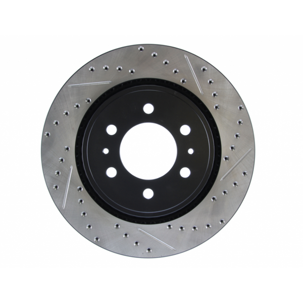 StopTech For Ford F-150 2010-2020 Brake Rotor Sport Drilled & Slotted | Front Left (TLX-sto127.65119L-CL360A72) StopTech For Ford F-150 2010-2020 Brake Rotor Sport Drilled & Slotted | Front Left (TLX-sto127.65119L-CL360A72)