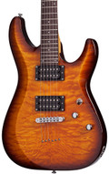 Schecter C-6 Plus Electric Guitar in Vintage Sunburst - 391595-SCHECTER-444.jpg