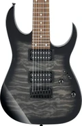 Ibanez GRG7221QA-TKS 7-String Electric Guitar In Transparent Black Sunburst - 311545-1545394356962.jpg