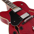 Sire Larry Carlton H7F Left Handed Electric Guitar in See Through Red - H7FLHSTR (6).jpg