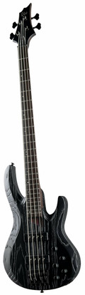 ESP LTD ML B-4 Bass Guitar in Black Blast - 10011354-ML-B4_BLKBLAST_ANGLED.jpg