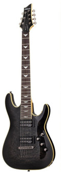 Schecter Omen Extreme 7 Electric Guitar in See-Thru Black - 45812-tmp1D32.jpg