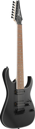 Ibanez RG7421EX-BKF 7-String Electric Guitar in Black Flat
