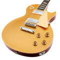EastCoast L1 Electric Guitar in Gold Top with Rosewood Fretboard - 478399-EC-L1-GT-Angle.jpg