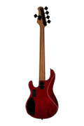 Sterling by Music Man Stingray RAY35 HH 5-String in Blood Orange Burst - RAY35HHSMBOBR2-ST-RAY35HHSM-BOB-R2-REAR-FULL.jpg