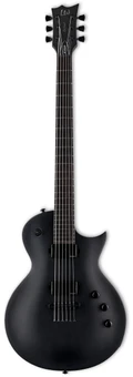 ESP LTD Deluxe EC-1000 Baritone Electric Guitar in Charcoal Metallic Satin - 488126-ESP LTD Deluxe EC-1000 Baritone Electric Guitar in Charcoal Metallic Satin 2.jpg