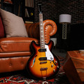 Epiphone Casino Hollowbody Electric Guitar in Vintage Sunburst - EOCAVSNH1-Epiphone-Casino-Vintage-Sunburst-Lifestyle.jpg