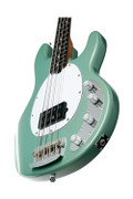 Sterling by Music Man Stingray 4 in Dorado Green - RAY34DGRR2-ST-RAY34-DGR-R2-RIGHT-LOWER-BOUT.jpg