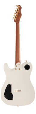 Chapman Chris Robertson Signature SAR63 Electric Guitar in Stone White With Roasted Maple Neck - LMKSH-CBS-WHT-Chapman-SAR63-Electric-Guitar-in-Satin-White-Roasted-Maple-Neck-Back.jpg
