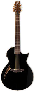 ESP LTD TL-7 7-String Acoustic Guitar in Black - 428719-TL-7-Front.jpg