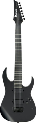 Ibanez RGIXL7-BKF Iron Label Electric Guitar In Black Flat - 369168-Ibanez-RGIXL7-BKF-2.jpg
