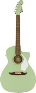 Fender Newporter Player Electro Acoustic Guitar in Surf Green - 0970743557-0970743557_fen_ins_frt_1_rr.jpg