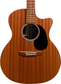 Martin X-Series Remastered GPC-X2E-ZIRI Acoustic Guitar with Spruce Top + Ziricote HPL B&S - GPCX2E-ZIR-GPC-X2E_ZIR_Frontal-Cropped.jpg