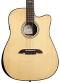 Alvarez Artist Elite AED90CE Electro Acoustic Guitar in Natural - AED90CESPBAR-Alvarez-Artist-Elite-Dreadnought-Cutaway-Bevel-Spruce-top-Macassar-Ebony-back-Natural-LR-Baggs-SPB-Hero.jpg