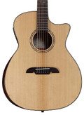 Alvarez Artist AG60CE Grand Auditorium Electro Acoustic in Natural with Cutaway - AG60CESPBAR-Alvarez-Artist-Grand-Auditorium-Cutaway-Bevel-Spruce-top-Mahogany-back-Natural-LR-Baggs-SPB-Hero.jpg