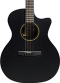 Martin X-Series Remastered GPC-X1E HPL Top Acoustic Guitar in Black - GPCX1E-BLK-GPC-X1E_Black_Frontal-Cropped.jpg