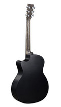 Martin X-Series Remastered GPC-X1E HPL Top Acoustic Guitar in Black - GPCX1E-BLK-GPCX1E-BLK_Rear.jpg