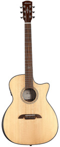 Alvarez Artist Elite AEG70CE Grand Auditorium Electro Acoustic in Natural with Cutaway - AEG70CESPBAR-Alvarez-Artist-Elite-Grand-Auditorium-Cutaway-Bevel-Spruce-top-Rosewood-back-Natural-LR-Baggs-SPB-Front.jpg
