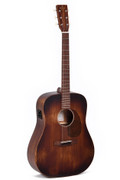 Sigma DM-15E Aged Dreadnought Electro Acoustic in Distressed Satin - 463224-Sigma DM-15E Aged Dreadnought Electro Acoustic in Distressed Satin 2.jpg