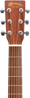 Martin X-Series Remastered D-X2E-MAH Acoustic Guitar with Spruce Top Mahogany HPL B&S - DX2E-MAH-D-X2E_Mahogany_Additional-Headstock-Frontal.jpg