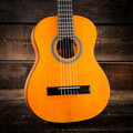EastCoast C1 1/2 Size Deluxe Classical Nylon String Acoustic Guitar With Gig Bag - 479445-EastCoast C1 12 Size Classical Guitar in Natural wood background.jpg